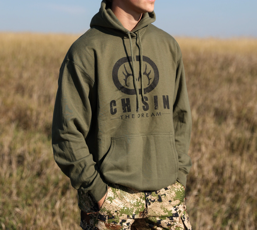 Chasin' Olive Hoodie